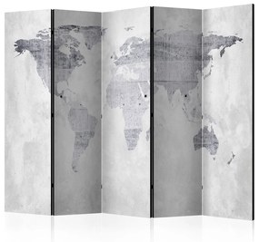 Διαχωριστικό με 5 τμήματα - Concrete Map [Room Dividers] 225x172