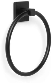 Κρεμάστρα Πετσέτας Κρίκος 06639.001 Black Steel