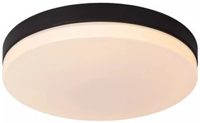 Φωτιστικό Οροφής Lucide 79111-40-30 BISKIT Μαύρο Ματ (Black Mat)|Λευκό (White) 2700 K