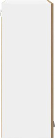 vidaXL Κρεμαστό ντουλάπι με αποθήκευση Artisan Oak 60 x 31 x 80 εκ.