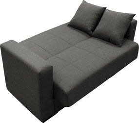 Σετ σαλονιού 2τεμ Vox pakoworld ύφασμα σε ανθρακί απόχρωση