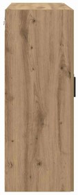 vidaXL Επιτοίχιο ντουλάπι Καφέ 69.5 x 34 x 90 εκ. Επεξεργασμένο ξύλο