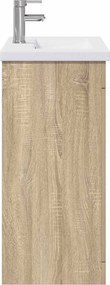 vidaXL Σετ Επίπλων Μπάνιου Sonoma Δρυς 81 x 40 x 84,5 εκ