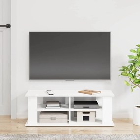 vidaXL Βάση τηλεόρασης Λευκό 96 x 35 x 33,5 εκ