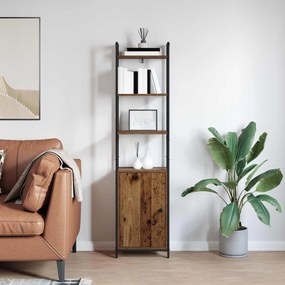 vidaXL Βιβλιοθήκη 6 επιπέδων 40 x 24 x 161 εκ Επεξεργασμένο Ξύλο