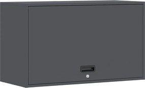 vidaXL Ντουλάπι τοίχου για γκαράζ Ανθρακί 90 x 40 x 53 εκ