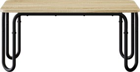 vidaXL Τραπεζάκι σαλονιού Sonoma Δρυς 100 x 50 x 45 cm