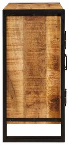 vidaXL Κομοδίνο Καφέ 38 x 33 x 58 εκ. Στέρεο τραχύ ξύλο μάνγκο