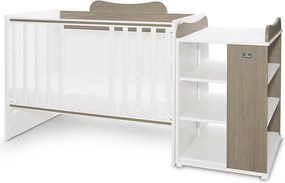 BED MULTI 190/72 COLOUR WHITE/COFFE