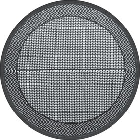 vidaXL Χαλί εξωτερικού χώρου ARAKIL γκρι Ø200 cm PP