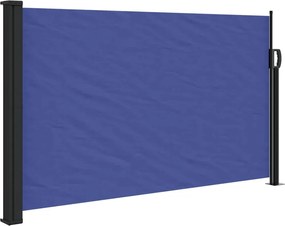 vidaXL Σκίαστρο Πλαϊνό Συρόμενο Μπλε 117 x 300 εκ.