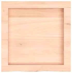 vidaXL Ράφι Τοίχου 40x40x(2-4) εκ. από Ακατέργαστο Μασίφ Ξύλο Δρυός
