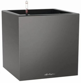 Αυτοποτιστικη Γλάστρα Lechuza Ανθρακί 40 x 40 x 76 cm