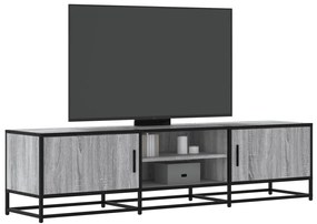 vidaXL Έπιπλο Τηλεόρασης Γκρι Sonoma 160x35x41 εκ. Επεξ. Ξύλο
