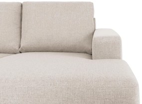 Γωνιακός Καναπές Scandinavian Choice C157, Ανοιχτό καφέ, 344x199x80cm