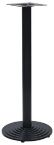 vidaXL Πόδι τραπεζιού μπιστρό μαύρο Ø43x107 cm Χυτοσίδηρος