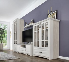 Βιτρίνα Toscana 2D1S - 101.00Χ49.00Χ128.00cm