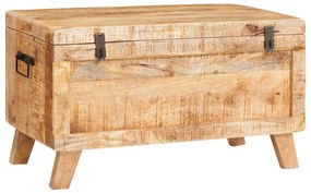 vidaXL Κουτί αποθήκευσης 70 x 35 x 40 εκ. Μασίφ ξύλο μάνγκο