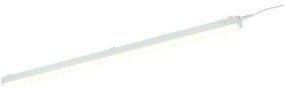 Γραμμικό Φωτιστικό Ramon 273071301 1x1100lm 3000K Led 84x2,5x4cm White Trio Lighting Πλαστικό