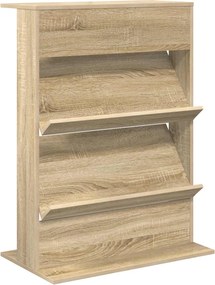 vidaXL Ράφι Περιοδικών Δρύς Sonoma 70 x 41 x 96 εκ. Επεξεργασμένο Ξύλο