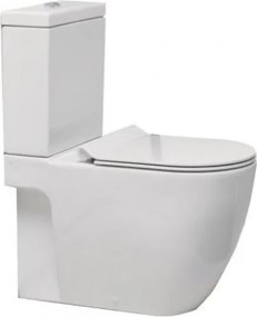 GSI Pura 8817 - Λεκάνη με καζανάκι - Slim soft close αποσπώμενο