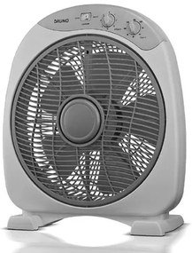 BRUNO ανεμιστήρας Box Fan BRN-0184, επιτραπέζιος/δαπέδου, 38W 32cm, γκρι