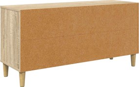 vidaXL Ντουλάπι TV BORNE 102 x 33 x 50 εκ. Sonoma Επεξεργασμένο Ξύλο