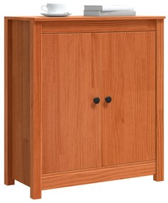 vidaXL Πλαϊνό γραφείο Καφέ 70 x 35 x 80 εκ.