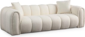 3-Seat Sofa Puffy 3 - White White