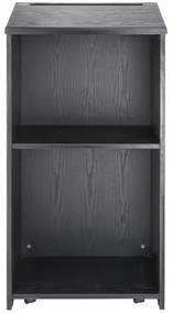VEVOR Podium Stand, 47 in Hostess Stand with 4 Rolling Wheels, Wood Podium with Storage Shelves, and Slant Desktop, Lecterns &amp; Podiums for Church, Office, School, Home, Black