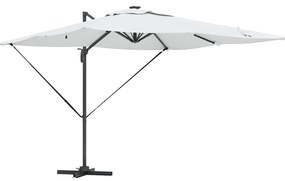 vidaXL Κανδυλέρας Ρόμα με Ηλιακά LED - Σαμπανί - 286 x 285 x 270 εκ. - Αλουμίνιο