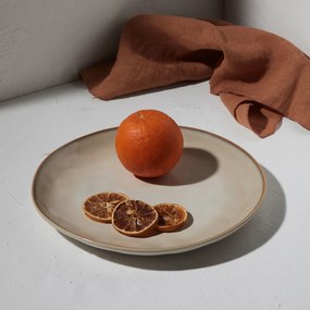 Σερβίτσιο Πιάτων Stoneware Ivory Estia – Σετ 19τμχ