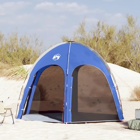 vidaXL Σκηνή Πισίνας Γαλάζια 366x305 εκ. Αδιάβροχη