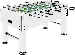 vidaXL Ποδοσφαιράκι Επιτραπέζιο Λευκό 140x74,5x87,5 εκ. 60 κ. Ατσάλι