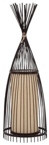 Φωτιστικό Δαπέδου Azores 01754 Φ30x90cm 1xE27 Dark Brown GloboStar