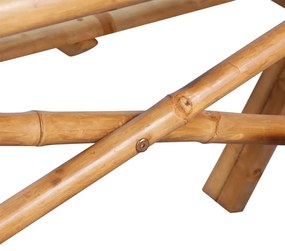 vidaXL Τραπέζι Πικνίκ 115 x 115 x 81 εκ. από Μπαμπού