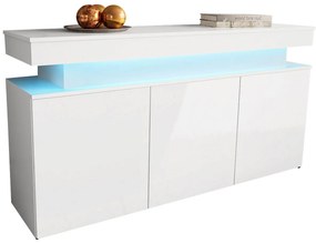 Μπουφές Glossa 160 με LED-Leuko