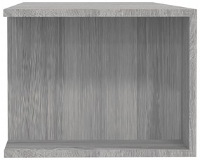 vidaXL Έπιπλο Τηλεόρασης με LED Γκρι Sonoma 135x39x30 εκ.