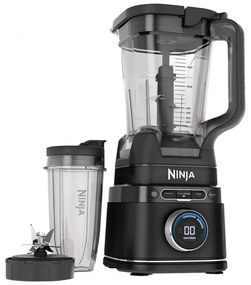 Μπλέντερ Ninja Detect Power Pro & Single Serve TB301EU, 1200W, 2,1L, 10 ταχύτητες + παλμοί, BlendSense, Torque Detect, Χρονοδιακόπτης, Αναγνώριση συστατικών, Μαύρο