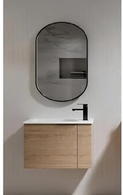 Σετ Επίπλου Mπάνιου CLEIO 60 Cappucino 60x35x155 εκ.