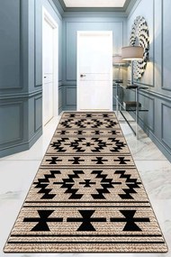 Χαλί Cardano 908CHL2156 Beige-Black Conceptum Hypnose 80X100cm