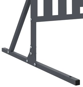 vidaXL Οθόνη Ιδιωτικότητας Ανθρακί 100 x 50 x 180 εκ. Ατσάλι