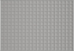 vidaXL Κουβέρτα Βαρύτητας Γκρι 138 x 200 εκ. 6 κ. Υφασμάτινη