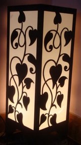 Intra απο ξύλο plywood 3mm-4mm πάχος - Φωτιστικό δωματίου DIY 3d παζλ διάνυσμα Δίασταση 30x30 cm Intraeaxys-joeq9do6