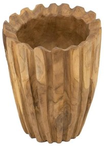 Artekko Woody Βάζο από Φυσικό Ξύλο Teak - art-70655 - 70655