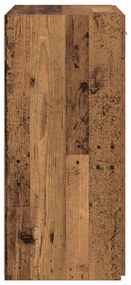 vidaXL Ντουλάπι αποθήκευσης Παλαιό ξύλο 80 x 42.5 x 93.5 εκ.