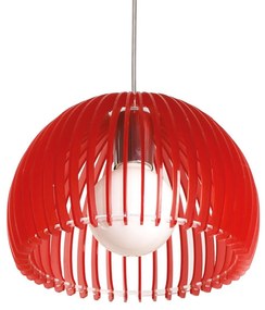 Φωτιστικό Οροφής Acrylic & Silicon V286531P28RD Red Metal,Acrylic
