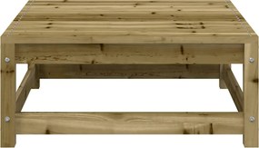 vidaXL Υποπόδιο Κήπου 70 x 70 x 30 εκ. Επεξ. Ξύλο Πεύκου