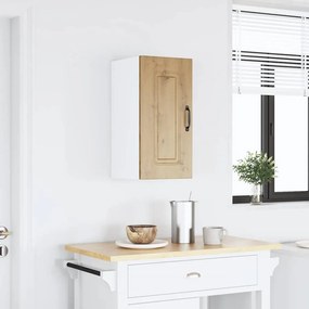 ντουλάπι τοίχου κουζίνας "Kalmar" Artisan Oak Engineered Wood - Καφέ