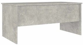 vidaXL Τραπεζάκι Σαλονιού Γκρι Σκυρ. 102x50,5x46,5 εκ. Επεξεργ. Ξύλο